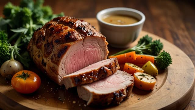Karkówka pieczona z warzywami: Pyszne i aromatyczne danie