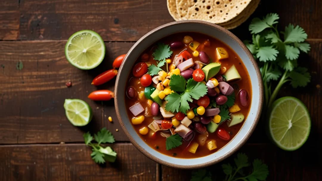 Zupa meksykańska wege: Pikantny przepis na zdrową zupę w domu