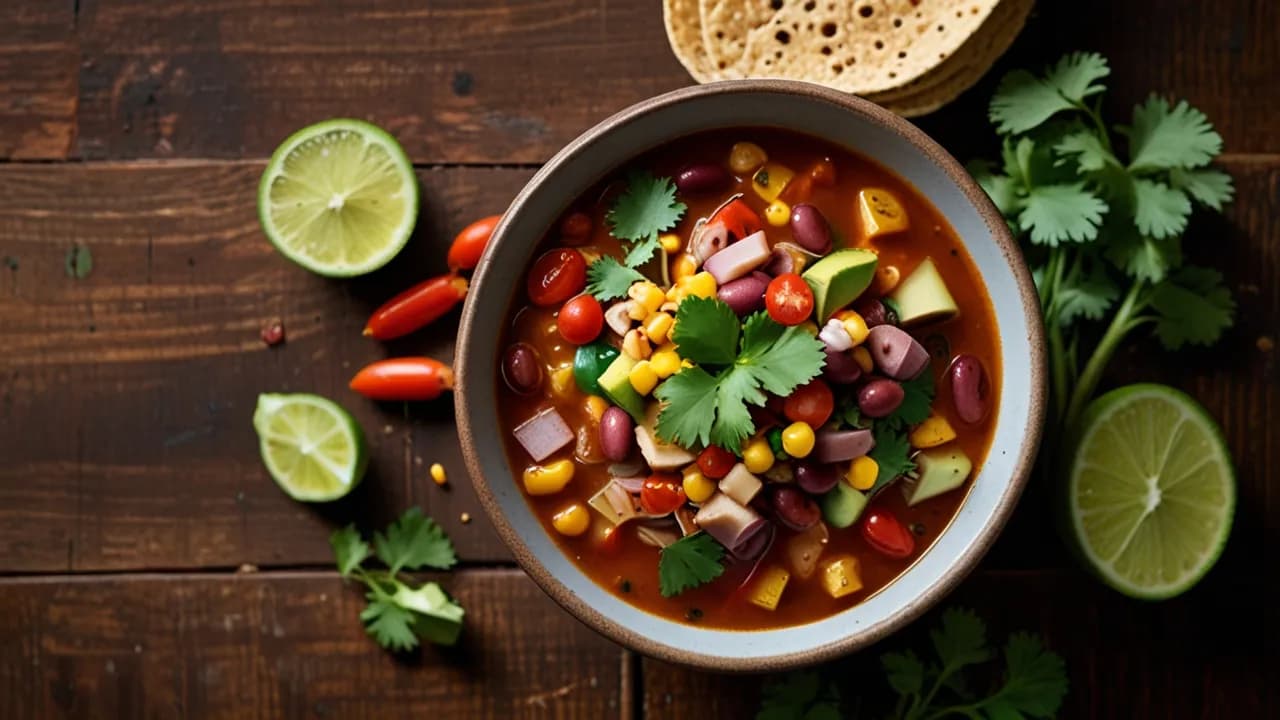 Zupa meksykańska wege: Pikantny przepis na zdrową zupę w domu