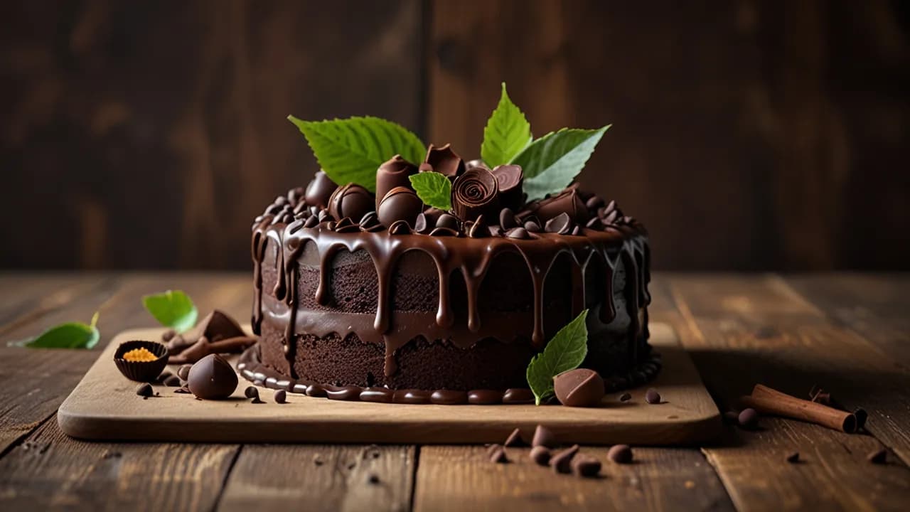 Listki czekoladowe: Idealna dekoracja do deserów, którą można zrobić w domu