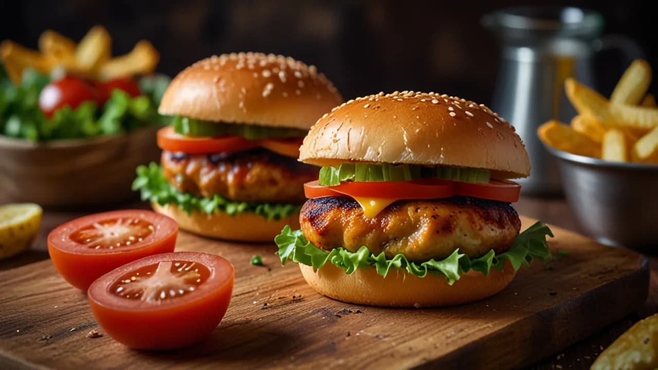 Mini burgery z kurczakiem: Idealne na imprezy, spotkania i przyjęcia