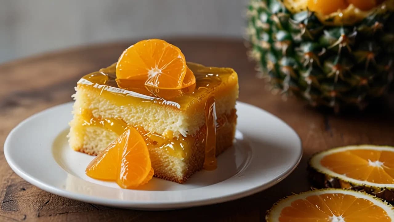 Ciasto ananasowe z galaretką: Idealny deser na każdą okazję