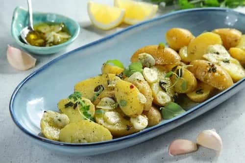 Wegański obiad z ziemniakami - zdrowa i smaczna propozycja