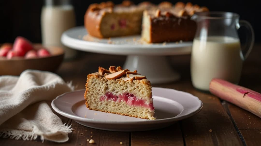 Bezglutenowe ciasto z rabarbarem: Zdrowy deser, który musisz spróbować