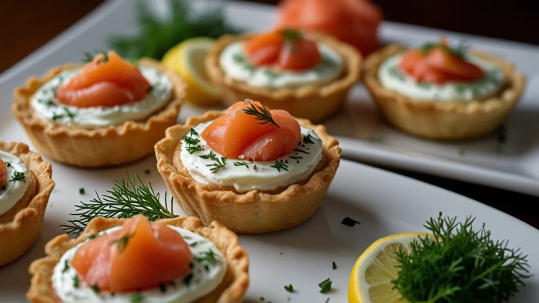 Tartaletki z łososiem i serkiem: Idealna przystawka na spotkania
