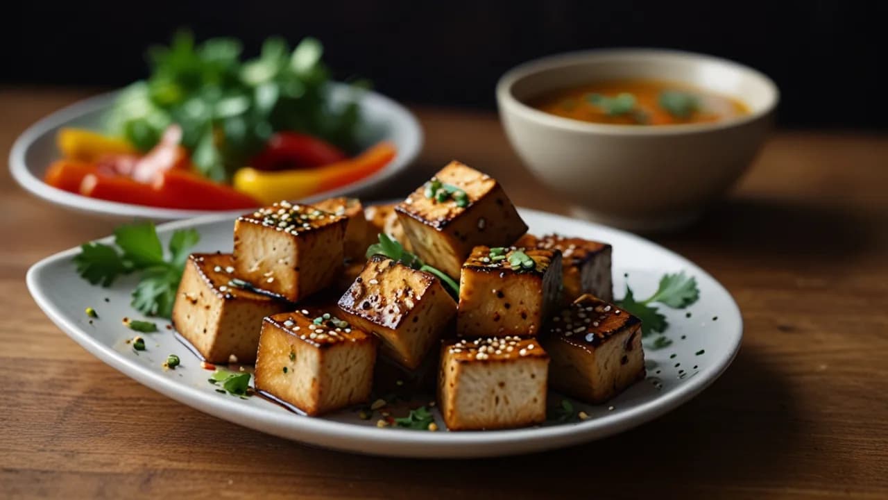 Marynowane tofu: Wegańska przekąska z wyjątkowym smakiem
