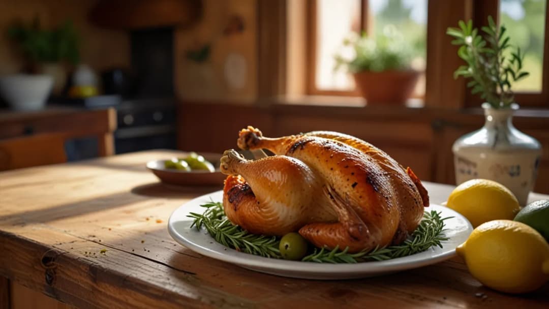 Kurczak z oliwkami i cytryną: Pyszny przepis śródziemnomorski na obiad