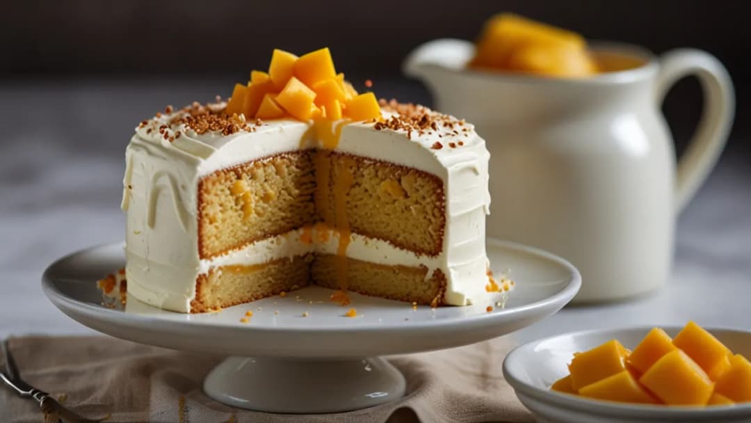 Mus z mango do tortu: Krem mango do tortu w prostym przepisie