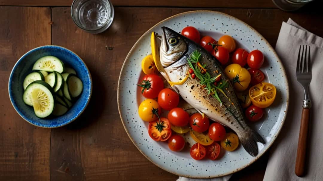 Makrela pieczona z warzywami: Zdrowe i łatwe danie na obiad