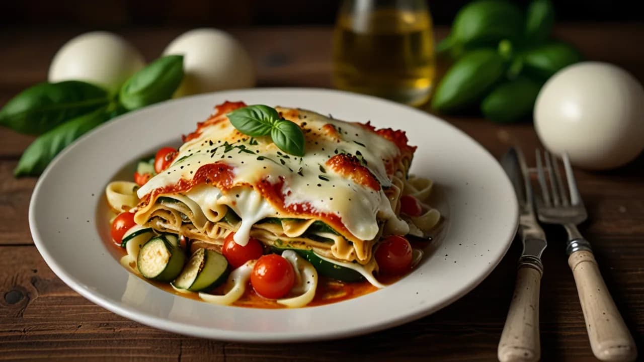 Lasagne z cukinią i mozzarellą: Przepisy na pyszne włoskie danie