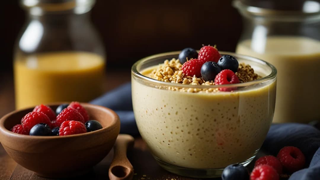 Mus z kaszy jaglanej na słodko: Przepis na budyń, który zachwyci smakiem