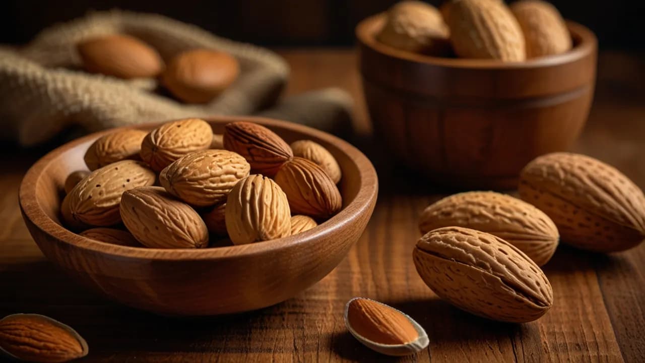 Migdały w skorupce: Jak je przygotować aby zachować świeżość