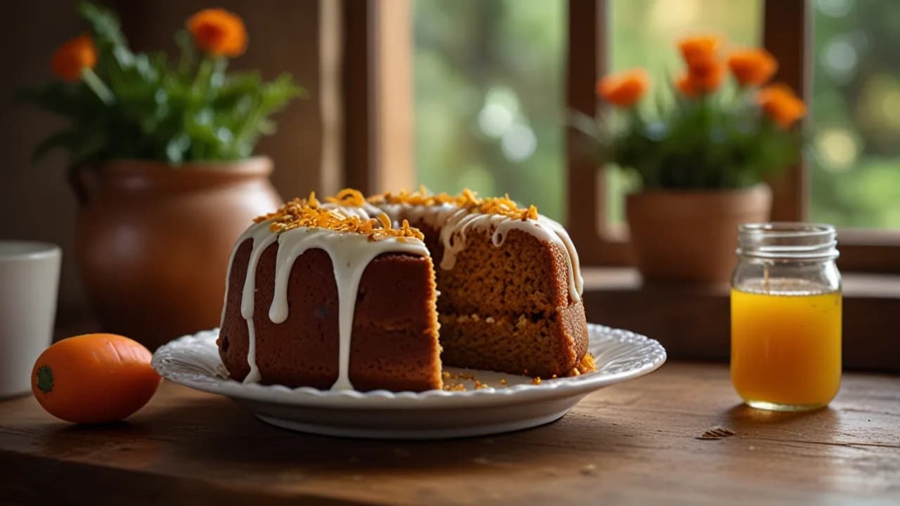 Ciasto marchewkowe z miodem: Przepis na słodki, zdrowy i wilgotny deser